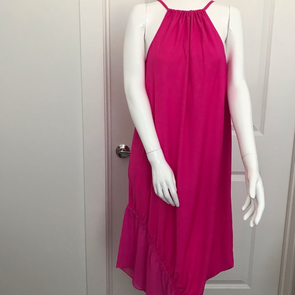 RACHEL ROY Women’s Fuschia balloon bottom dress by.           “Rachel Roy” XL